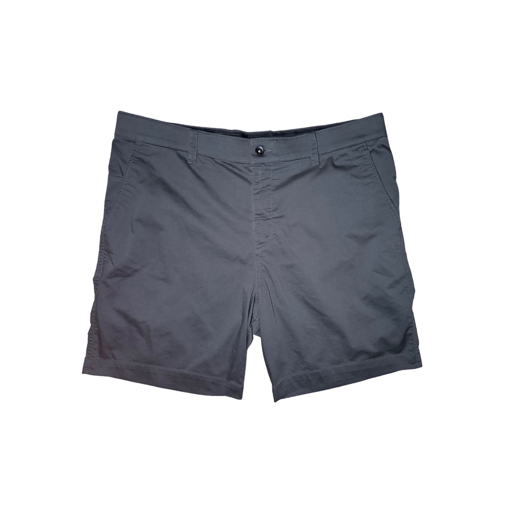 Nike Dri-FIT Golf Chino Shorts Men Size 38 Gray Stretch Flat Front